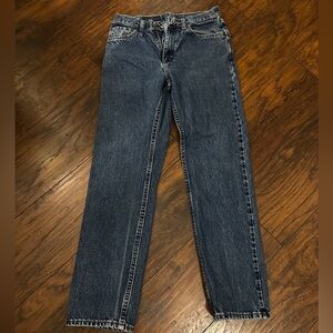 Wranglers dark wash